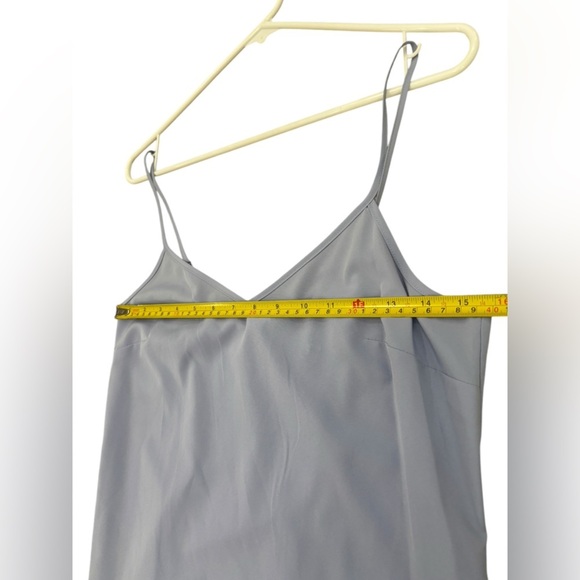 Club Monaco Women's Silk Slip Mini Dress Lavender Purple Lightweight Size 00 - Picture 7 of 9